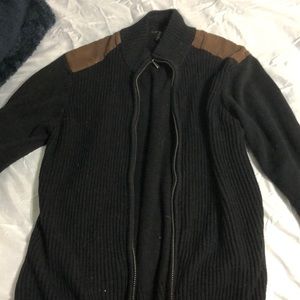 Knit black jacket